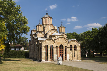 Fototapeta na wymiar Kosovo - Gracanica - Gracanica monastery