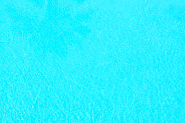 Blue water for texture, abstract pool background