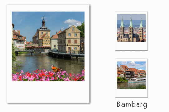 Sofortbild collage Bamberg