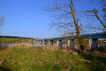 most na rzece Wiśle