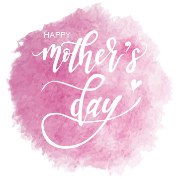 Happy Mother's Day card.Vector