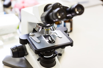 Medical equipment. microscope.