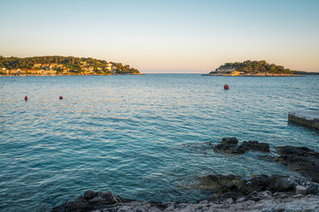 Sunset over Hvar, Croatia