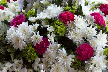 Prepare water bowl for Songkran Festival activity in Thailand.