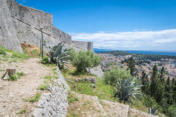 Hvar city -areal view, Croatia