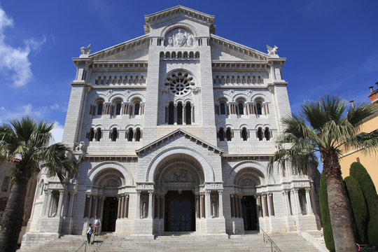 St. Nicholas Cathedral (Monaco Cathedral), Monaco-Ville, Old Town, Le Rocher (The Rock), Monaco, Cote d'Azur