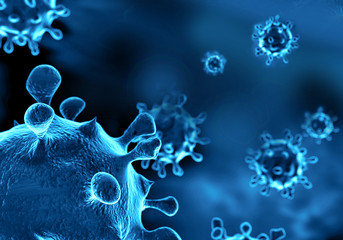  bacteria virus or germs microorganism cells close-up