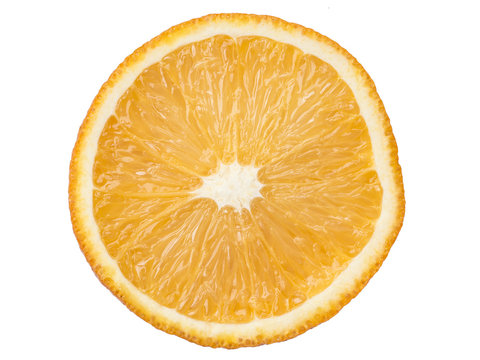juicy orange slice