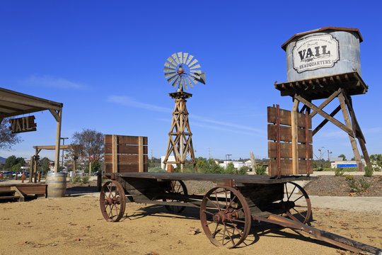 Windmill, Vail Headquarters Heritage Park, Temecula, California