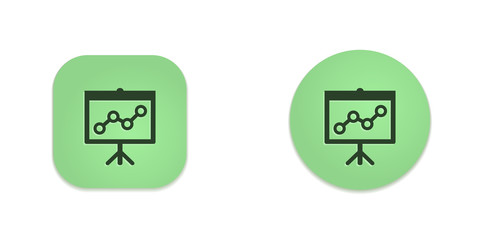 Vector Green Web Buttons