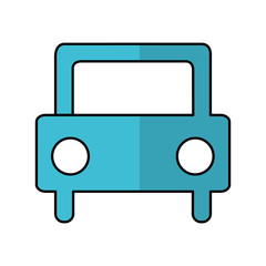 car vehicle isolated icon vector illustration design