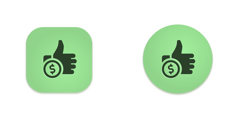 Vector Green Web Buttons