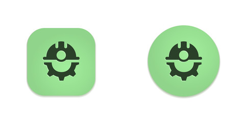 Vector Green Web Buttons