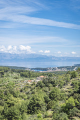 Obraz premium Beautiful Hvar island, Croatia