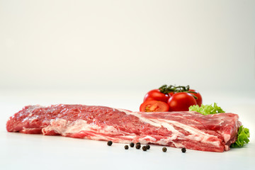 frisches lammfleisch