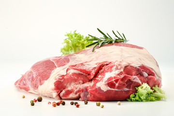 frisches lammfleisch