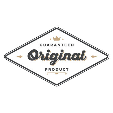 Guaranteed Original Product Label