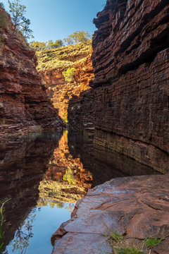 Gorge in  Karijini national park, Western Australia
