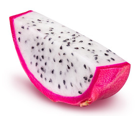 Dragon fruit isolated on white background