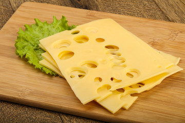 Sliced cheese