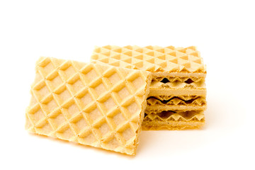 Cookies on a white background