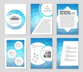 Abstract vector layout background set. For art template design, list, page, mockup brochure theme style, banner, idea, cover, booklet, print, flyer, book, blank, card, ad, sign, sheet,, a4.