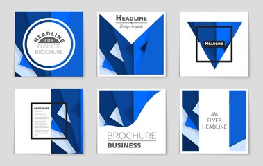 Abstract vector layout background set. For art template design, list, front page, mockup brochure theme style, banner, idea, cover, booklet, print, flyer, book, blank, card, ad, sign, sheet,, a4