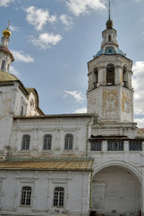 Fototapeta na wymiar View at Church of Saint Michael the Archangel. Tobolsk. Russia