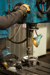 Metalworking manufacturing process