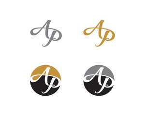 Letter A and P Logo Icon 1