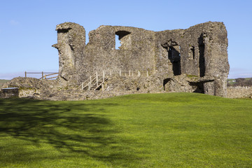 Fototapeta na wymiar Kendal Castle in Cumbria UK