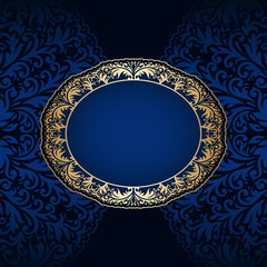 Vector vintage ornamental background.