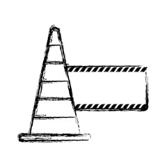 Under construction road sign icon vector illustration graphic design