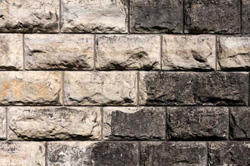 Background of black and white bricks.