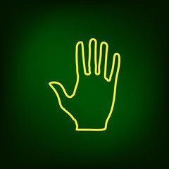 Obraz premium hand icon