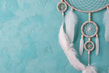 Mint cream dream catcher
