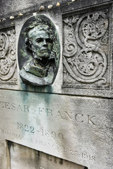 Tombe de César Franck / Cimetière Du Montparnasse