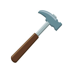 Construction tool equipment icon vector illustration graphic design