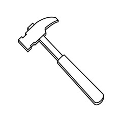 Construction tool equipment icon vector illustration graphic design