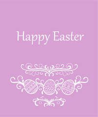 Easter greeting card