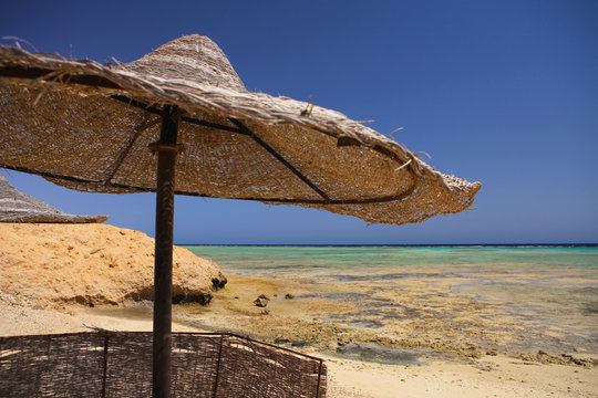 Marine landscape in Marsa Alam (Red Sea)