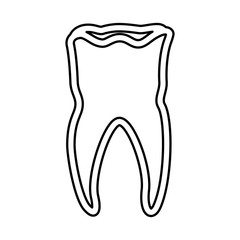 Medical dental care icon vector illustration graphic design