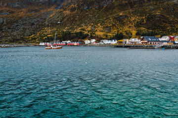 Bay in Alnes, Norway