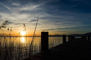 Sonnenaufgang Chiemsee