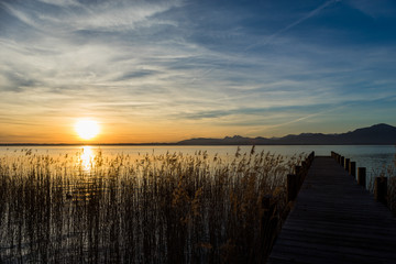 Sonnenaufgang Chiemsee