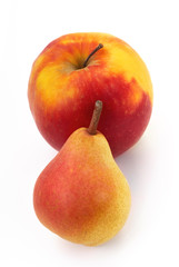 Pear and apple