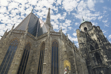 Fototapeta na wymiar St. Stephen's Basilica, Vienna, Austria