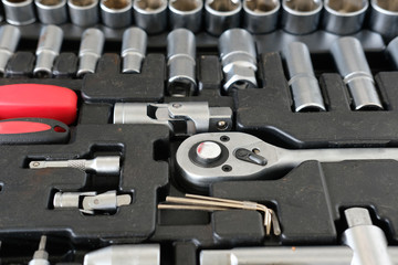 Fototapeta premium Set of the hand tools