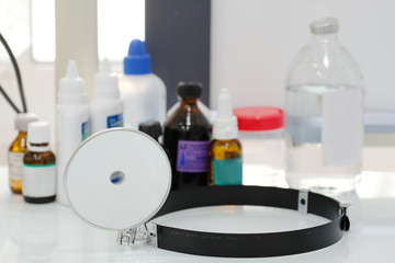 Medical equipment of  otolaryngologist