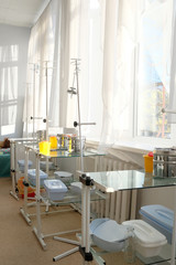 Interior of a training medical lab